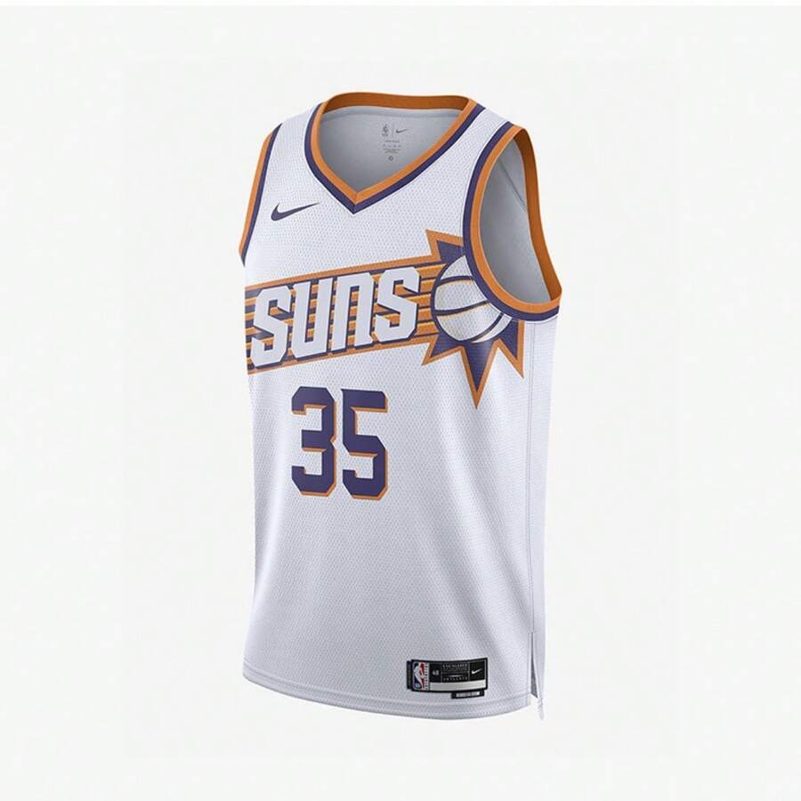 Nike Dri-FIT NBA 男款 Phoenix Suns 休閒運動球衣 DV4851-104 - 白色 - 查看 1