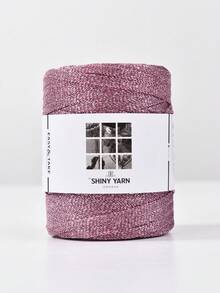 6mm Shiny Metallic Yarn, Sequin Knitted Thread, Suitable For DIY Knitted Plant Hanging Baskets, Crochet Bags, Holiday Decorations - Multicolor - View 12