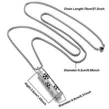 1 Buah Kalung Liontin Diffuser Aromaterapi Perhiasan Stainless Steel Baru dengan 10 Bantalan Bentuk Bunga Berongga, Liontin Terbuka untuk Aroma Parfum dan Minyak Esensial - Perak - View 5