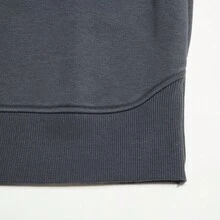 Puma 女款秋冬保暖內裡圓領套頭衫，休閒針織運動衛衣 62973769 - 深灰色 - 查看 4