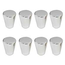 4/8pcs Plastic Conical Drawer Pulls, Cabinet Door Handles, Suitable For Drawers, Cabinets, Wardrobe Doors, Vanity Cabinet Doors, Bedroom Decor, With Installation Screws Included - single hole - View 8