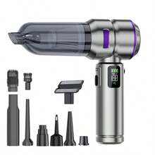 SUITU 4-In-1 Portable Car Vacuum Cleaner, Brushless Motor, Suitable For Car, Home, Office, Camping, Computer Keyboard And Laptop Cleaning, Designed For Sofa Corner Dust Removal, Powerful Suction, 2000mAh 11.1V - Cordless - View 11