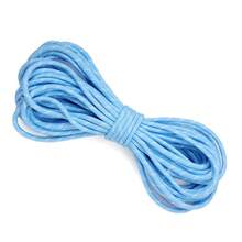 10 Metros de Cuerda Multifuncional para Paraguas para Hacer Pulseras y Collares, Cuerda Tejida de Colores para Proyectos DIY, Pequeñas Joyas, Llaveros, Encantos de Bolsas, Cuerdas de Macramé - Patrón de puntos - Ver 11
