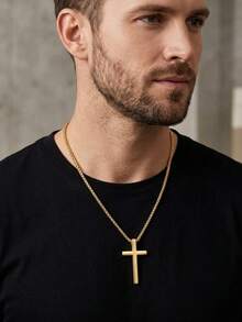 Men's Pendant Necklace Suitable For Daily Wear - Multicolor - View 3