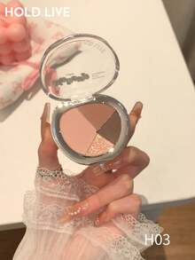 HOLD LIVE Subtle Mist 4-Color Eyeshadow Palette H03 - H03 - View 2