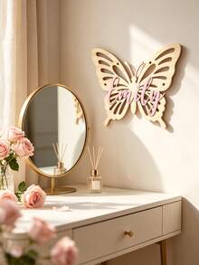 1pc Personalized Wooden Double Layer Customized Name Decor, Laser Cut Cursive Font Door Wall Plaque, Multiple Colors Available, Suitable As Bedroom, Living Room, Wedding And Housewarming Gift, Valentine's Day Decoration Carving, High Quality Customization, Exclusive Unique Gift - Style 1 - View 6