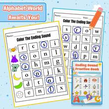 Uppercase And Lowercase Letter Practice Book - With Stroke Guidance For Tracing Uppercase And Lowercase Letters, Letter Pronunciation And Word Practice Activities, Clear Writing Lines For Daily Practice, Develop Writing Skills, Letter Recognition, Vocabulary And Early Reading Skills - Letter Practice - View 14