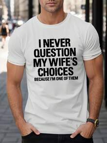 Camiseta de Manga Corta para Hombre, Top de Verano - Blanco - Ver 1
