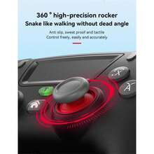 Game Controller Dental Controller Dual Vibration Handheld Game Console - Dusty Blue - View 6