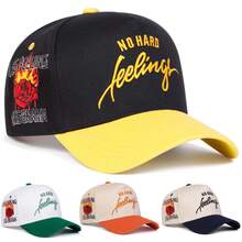 1pc Men's A Letter Embroidered Baseball Cap, Fashion Sports Hat, Adjustable Outdoor Sun Protection Casual Cap, Suitable For Spring, Autumn Trip, Beach Party - Multicolor - View 13