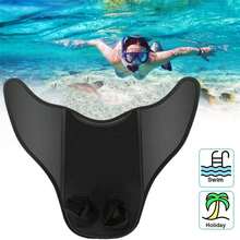 Non-Slip Mermaid Swim Fins, Lightweight Mid-To-Long Blade Diving Training Fins, Comfortable Foot Pocket, Summer Beach Essential, Swimming Pool Floating Gear - Multicolor - View 4
