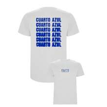 -Cuarto-Azul Herren-T-Shirts, Sommer-Sets für Männer, Y2K Urban-Style T-Shirts für Männer, Baumwoll-Oberteile, Damen-T-Shirts, Festival-Looks. - Weiss - Übersicht 1