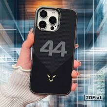 Entrega nacional Funda para teléfono: Nueva, plana 2D No.Funda para Teléfono 44 Sports, Carcasa Iridiscente Plateada, Lujosa, Elegante, Anti-Amarilleo, Resistente a las Manchas, a Prueba de Caídas, Estilosa, Moderna, Creativa, de Alta Calidad, Unisex, Compatible con iPhone Serie 17, 16, 15, 14 - 1 imagen - Ver 4