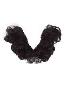 One-Piece Bun Wig, With Comb And Clip, Bun Hair Extension, Suitable For Women's Fashion Hair Clips And Vacation Looks. - Multicolor - View 17