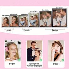 Customized 5D Diamond Painting Set Full Square Drill Custom Photo Diamond Art Kit Personalized Wall Decor, Birthday Gift - Black - View 5