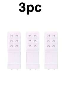 3pcs/Set Women's Bra Extender, 2-Hook/3-Hook/4-Hook Optional, Soft Elastic Back Bra Extender, Bra Extender, Women's Lingerie Bra Hook Extender, Elastic Adjustable Shoulder Strap Extender, Soft Lingerie Accessories, Multiple Colors Available, Comfortable Fit - Multicolor - View 21