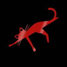 1pc Cute Funny Lying Cat Sticker, Vinyl Waterproof Sun-Resistant, Suitable For Car Body, Windows, Windshield, Bumper And Truck Decoration Accessory - Lying Flat Cat - View 9