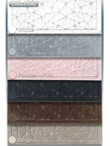 Cotton Woven Absorbent Bath Mat Set, Glass Pattern Bathroom Rug Set 60x100 Cm - 60x50 Cm - Beige - View 6