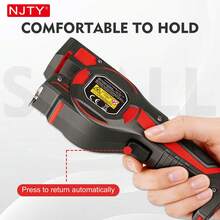 NJTY 3-In-1 Laser Tape Measure, Dual Up/Down Green Laser Lines, 5m Auto-Lock Tape & Built-In Precision Bubble Level, Layout Tool For Wall Mounting, Carpentry, Ceiling Renovation, DIY Woodworking And Home Construction Projects - A - View 3