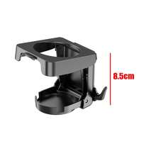 Universal Foldable Car Door Cup Holder, Beverage Bottle Rack, Vehicle Side Door Mounted Beverage Storage Rack, Car Interior Accessory - A - View 2