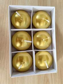 24/20/8件套漂浮水蜡烛，白色石蜡，适用于婚礼、生日、派对和家居装饰，家居装饰、房间装饰、婚礼装饰、桌面装饰，香氛礼品 - 彩色 - 查看 16