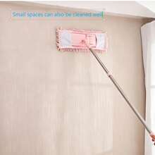 New Chenille Mop Head, Household Flat Mop Replacement Head, Electrostatic Dry & Wet Dual Use, Mop Replacement Cloth, Home Use, Dry & Wet Dual Use, Wood Floor, Tile Mop - One Size - View 4