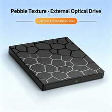 محرك أقراص CD/DVD خارجي 8 في 1 USB 3.0، محرك أقراص DVD/CD محمول فائق النحافة مع موزع USB وقارئ بطاقة SD، محرك أقراص بصري قابل لإعادة الكتابة للكمبيوتر المحمول والكمبيوتر المكتبي، متوافق مع Windows 11/10/8/7 Linux - مشاهدة 8