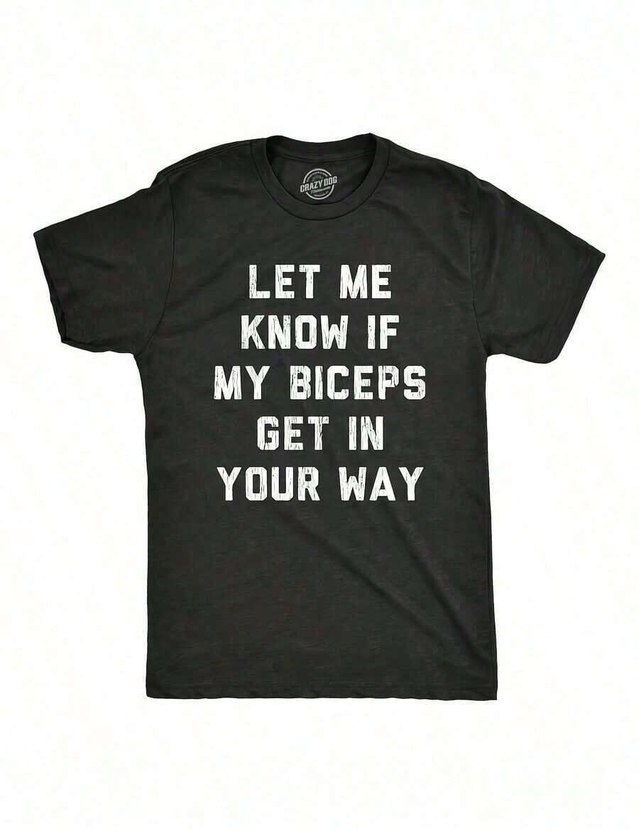 Men's Short-Sleeved T-Shirt, Plus Size, Classic Comic Book Style, Cartoon Print, MORE MONEY LESS FRIENDS - 羅莎 - 查看 1