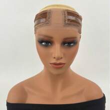 Women's Lace Wig Fixing Band: Adjustable Silicone Non-Slip Wig Clip With Middle Lace Parting And Ear Openings, Secure Fit, Breathable And Comfortable, Suitable For Wigs, Chemotherapy, Cosplay, Sports And Daily Wear Wig Accessory, Halloween - View 11
