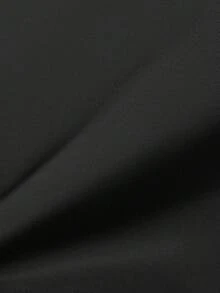 女款時尚極簡尼龍輕量黑色單肩包，百搭休閒，附可拆卸肩帶 - 黑色 - 查看 10