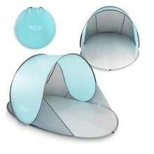 Self-Folding Inflatable Tent, Outdoor Tent, Multiple Colors Available - Light Grey - View 2