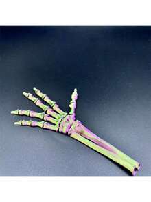 5pcs/Set 3D Printed Halloween Decorations, Christmas Decorations, Movable Joint Creative Collectible Figurines, Toys, New Year Gifts - Skeleton Hand - View 5