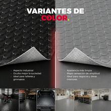 VINILMAX Piso Antiderrapante Resistente de 200 cm de Ancho x 100 cm de Largo (2x1 m) | Superficie Antideslizante con Textura Rugosa | Soporte Non Woven | Ideal para Escaleras, Pasillos, Almacenes, Gimnasios, Tapetes de Auto, Cajuelas y Más | Fácil de Cortar e Instalar - Negro - Ver 5