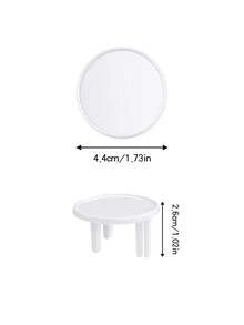 10pcs British White Plastic Socket Covers - Home Appliance Child Safety Device, Baby Infant Electrical Outlet Plug Protectors - Multicolor - View 8