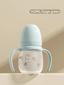 1pc Baby Wide-Neck Multi-Capacity Small Cherry PP Anti-Fall Anti-Colic Baby Bottle Suitable For Infant Feeding - Multicolor - View 14