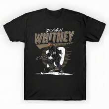 Camiseta unisex 100% algodón 220g con estampado Ryan Whitney Comet. Tela suave, transpirable y duradera. - Negro - Ver 1
