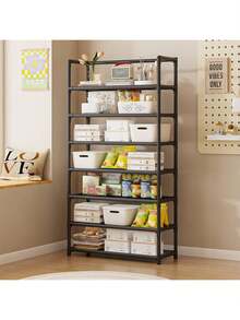 3-7 Tier Shoe Rack, High Capacity Reinforced Simple Entryway Multi-Layer Dust-Proof Home Dorm Shoe Storage Cabinet, Shoe Rack, Valentine's Day Gift, New Year Gift - Multicolor - View 19