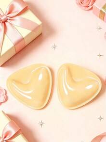 2pcs Reusable Adhesive Bra Pads, Triangle Invisible Push-Up Pads, Suitable For Sports Bras, Tank Tops, Swimsuits, Bikinis, Mother's Day Gift, Seamless Invisible Pads, Double-Sided Adhesive Invisible Lifting Triangle Pads, Suitable For Bikini Swimwear And Backless Dresses, Reusable Bra Pads - Hot Selling Item - View 6