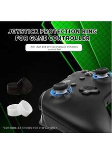 Anti-Wear Protective Ring For Game Controller Thumbstick Analog Stick Shaft – Joystick Stem Friction Guard" - View 1