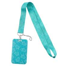 1pc Pink Doctor Lanyard Card Holder, Simple Fashion Casual Daily - Multicolor - View 4