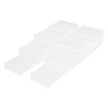 8pcs Modern Display Stands, Countertop Clear Food Risers For Buffet Table, Reusable Acrylic Pedestal Decoration For Cupcake - Transparent - View 6