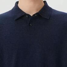 Timberland Summer New Men's Skin-Friendly Loose Breathable Outdoor Commute Casual Polo Shirt With Turn-Down Collar - Royal Blue - View 4