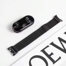 Dây đeo Milanese Loop cho Mi Band 8/9/10, dây thay thế đồng hồ bằng thép không gỉ hít nam châm, vòng tay lưới kim loại điều chỉnh được cho nam và nữ - Mi Band 8/9/10 - Xem 9