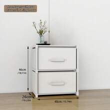 Wardrobe Storage, Autumn Home Decor. Multi-Functional, Medium Size Optional, Cube Storage Cabinet With Drawers, Dust-Proof Wardrobe, Shelves, Shoe Rack, Shoe Cabinet, Freestanding Display Rack, Free Assembly, Floor-Standing Storage Rack, Bookshelf - Multicolor - View 11