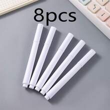 4/8/14/20pcs White Dry Erase Markers Blank Pen Body Mini Whiteboard Marker For Glass Blackboard Price Tag Writing - Sets - View 14
