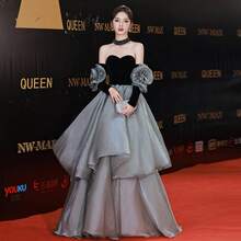 Women Party Other Wear - Black and Gray - View 7