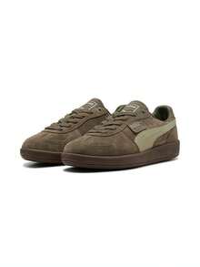 Puma Unisex Palermo Casual Low-Top Sneakers 39646389 - Olive Green - View 5