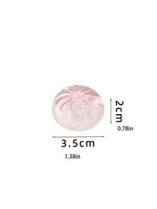 Tachimi 1pc Soup Dumpling Squeeze Stress Toy The Product Color May Vary Slightly Due To Light Intensity, So Consumers Should Be Cautious When Purchasing All Styles Are Shipped Randomly - Multicolor - View 2