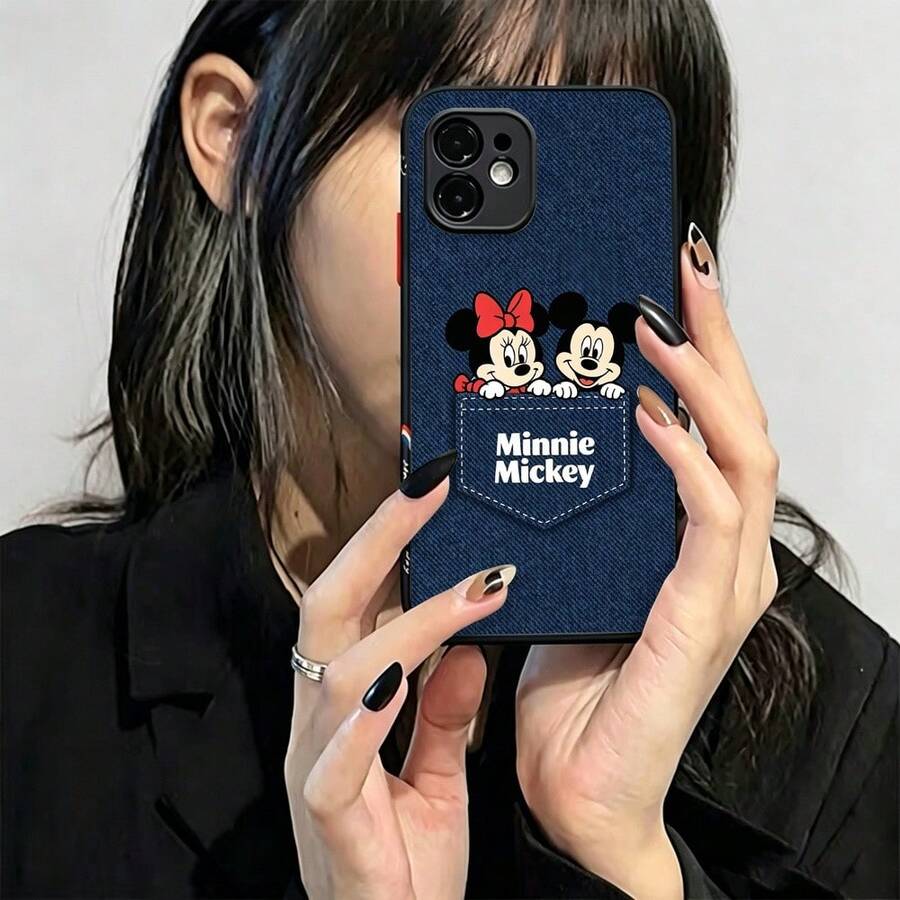 1 Phone Case Made Of Soft-Touch TPU+PC Material, With Precise Cutouts For Camera Protection, A Matte Edge, And A Skin-Like Texture. Compatible With Multiple Models: 11/12/13/14/15/16/17/Pro/Pro Max/Mini, Galaxy Series, And More. Features: Shockproof, Drop-Proof, Fingerprint-Resistant, And Full Camera Lens Protection. MXFGK1163 - FGK-bK-mXFGK1163 - View 1