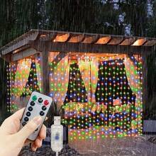 1pc USB Plug Home Decor Curtain LED String Lights 6m/3 Meters Wedding Fairy Lights Holiday Decoration Party Birthday Wall Decor Christmas Decoration - USB Curtain Light - View 18
